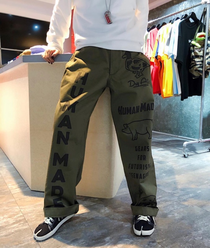 人気定番 ヒューマンメイド CHINO PATTERN PANTS - poumonquebec.ca