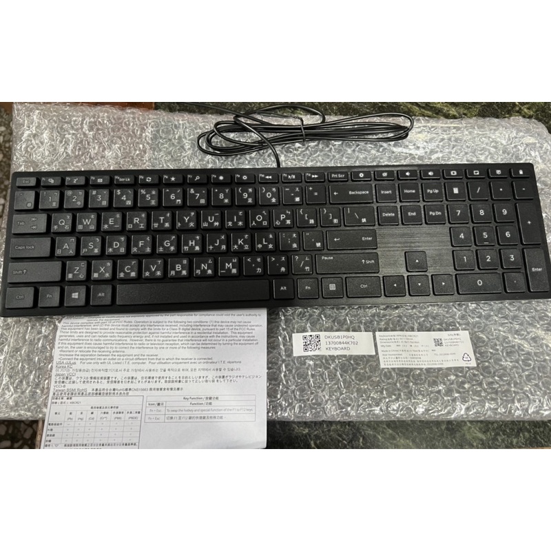 全新 原廠 acer 宏碁 有線鍵盤 型號KBCR21 薄型鍵盤