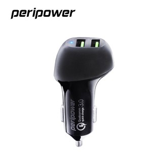peripower 極速QC3.0雙USB車用快充 PS-U15