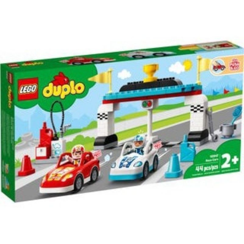 二拇弟 樂高 LEGO 10947 duplo 得寶系列 賽車競賽