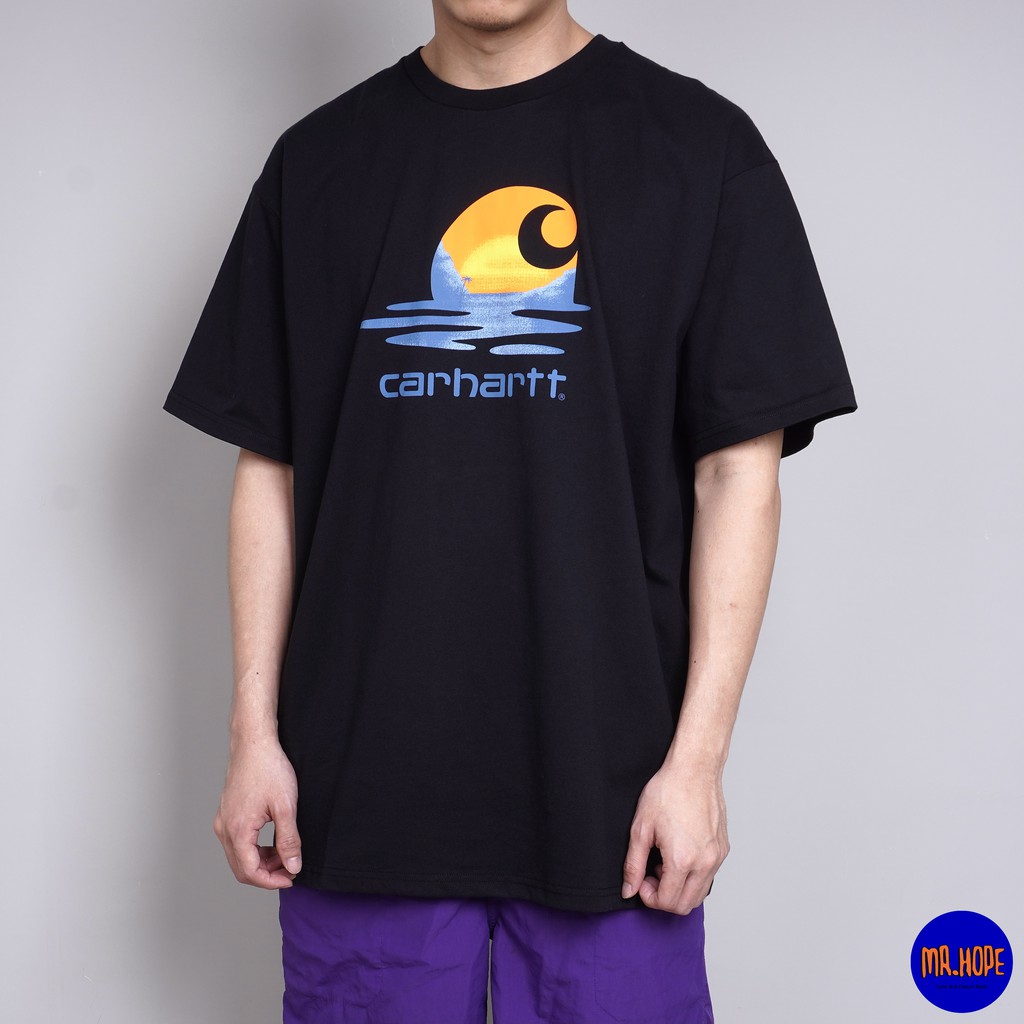 【MR.HOPE】歐線 Carhartt WIP S/S Lagoon C T-Shirt 夏日 夕陽 限定 短T