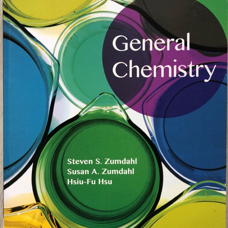 General chemistry 2015 Zumdahl 普通化學