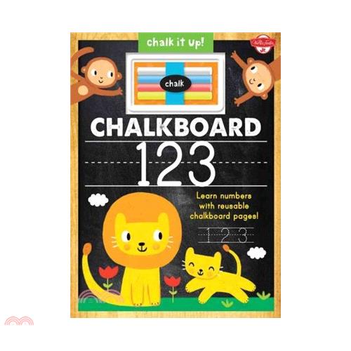 Chalkboard 123: Learn Numbers With Reusable Chalkboard Pages!