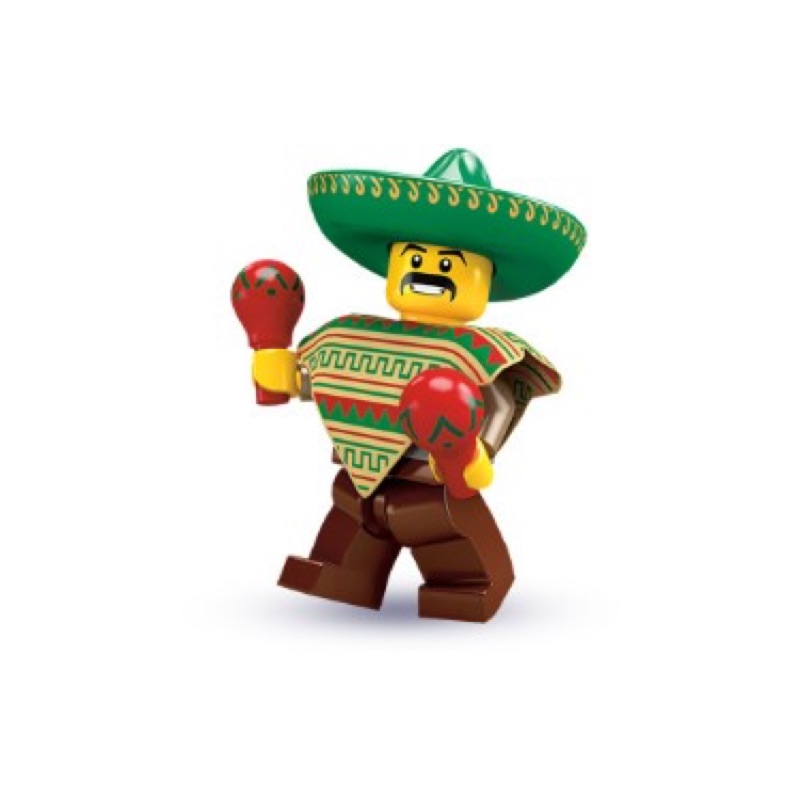 《Brick Factory》"全新未拆" 樂高 LEGO 第 2代 8684 第 二代 墨西哥人 Mariachi