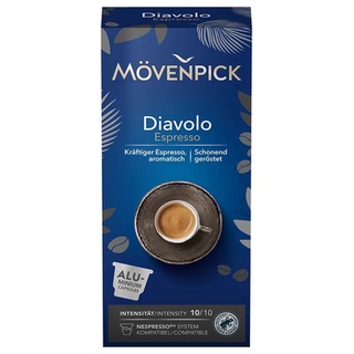 (nespresso 系統)【限量新貨】Mövenpick 特濃義式風味 Diavolo 咖啡膠囊