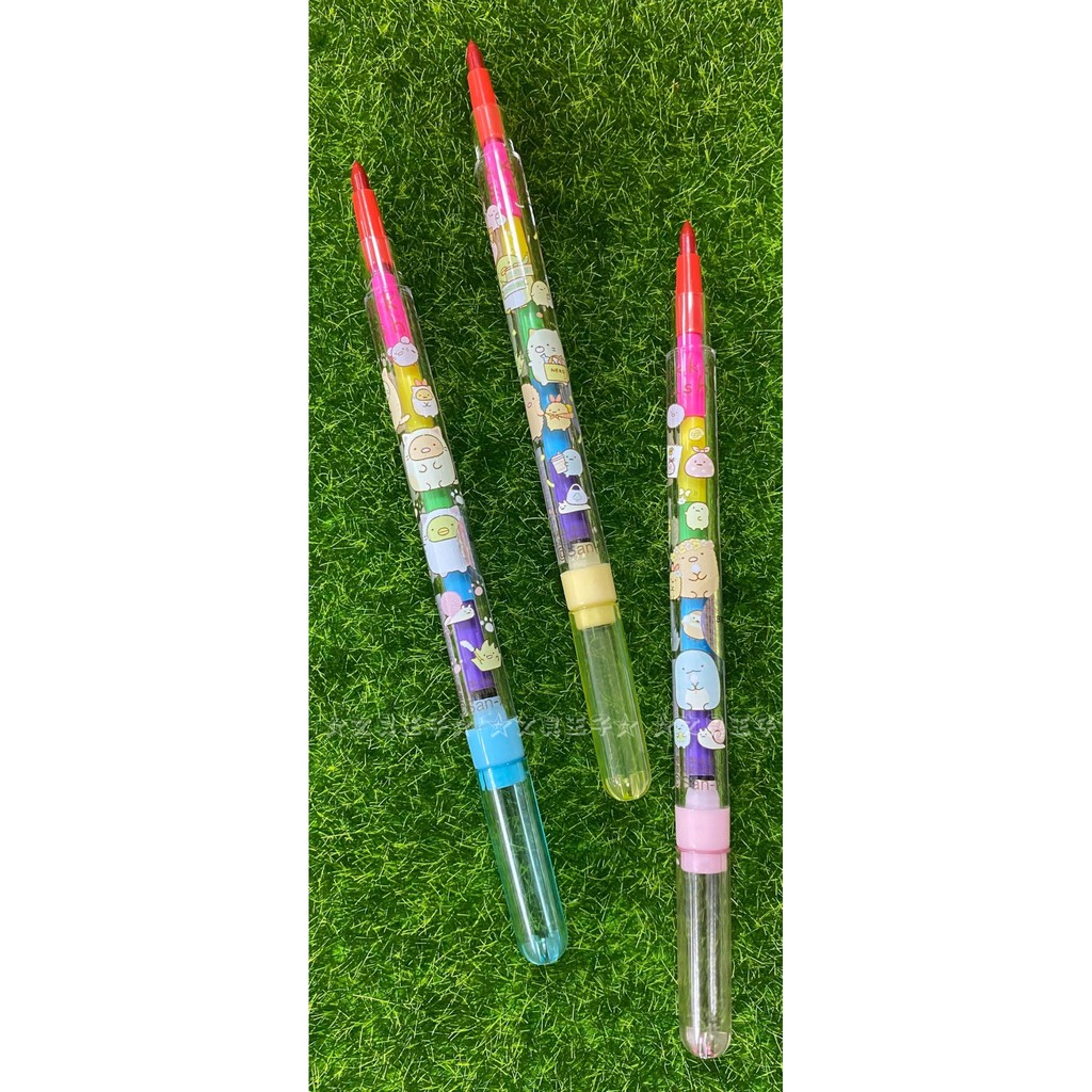 角落生物免削彩色蠟筆/免削彩虹筆 San-X 角落小夥伴