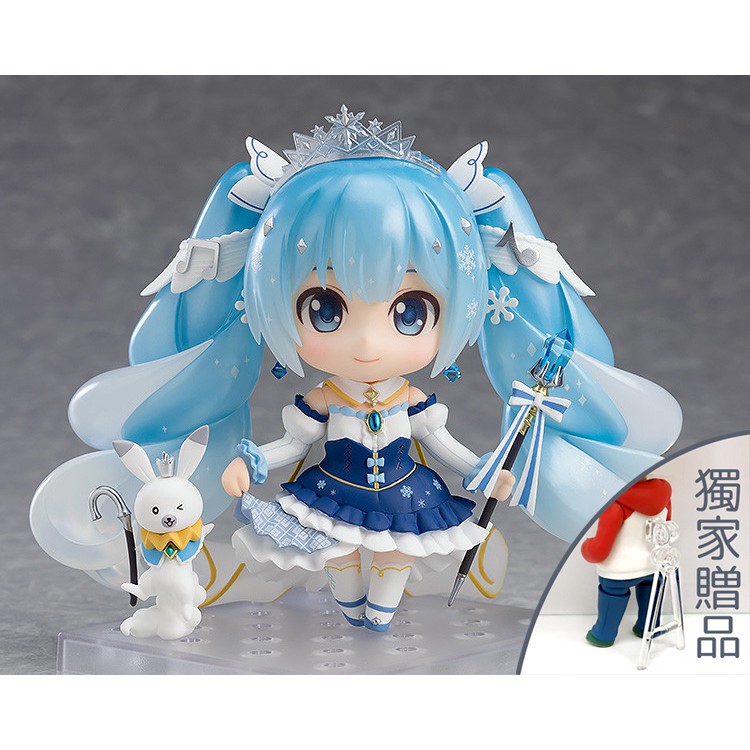 【三隻毛毛蟲】現貨全新 GSC 黏土人 WF2019冬限定 雪初音 雪未來 Snow Princess Ver