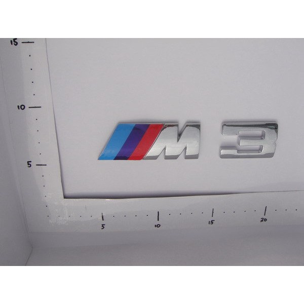 《※金螃蟹※》BMW 寶馬 M POWER 3 ///M 3 字體 字標 鍍鉻 鍍銀