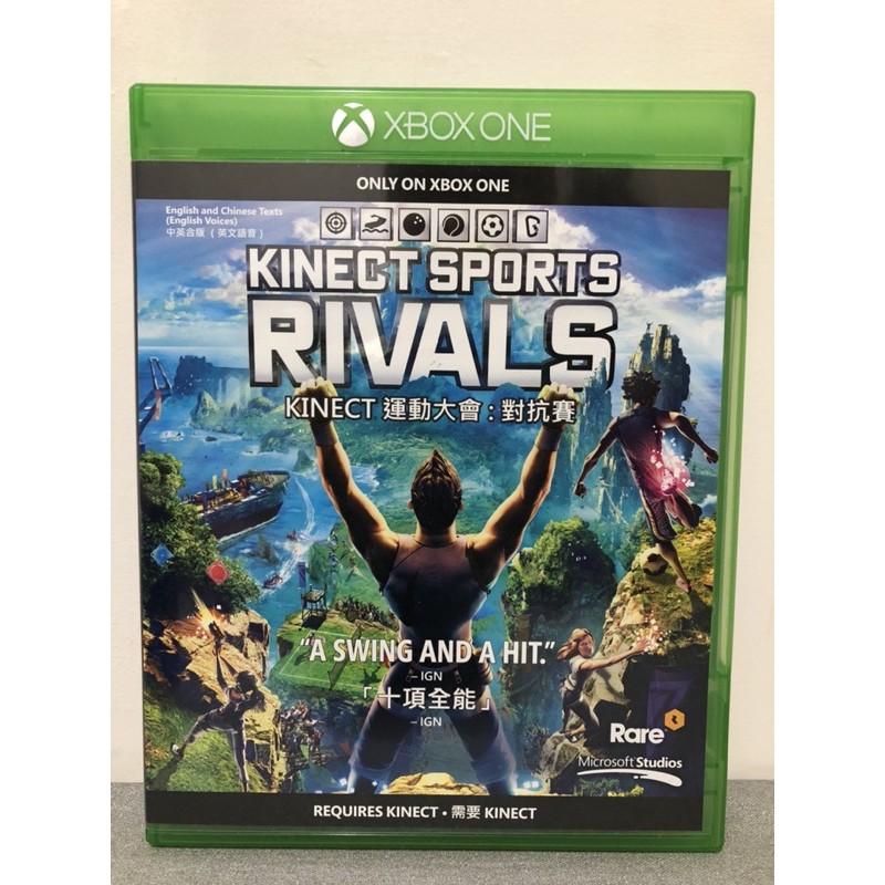 (二手) XBOX ONE KINCET SPORTS RIVALS  XBOX體感 實體光碟遊戲片