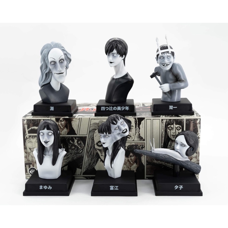 伊藤潤二盲盒確認款富江淵十字路口的少年夕子 蝦皮購物