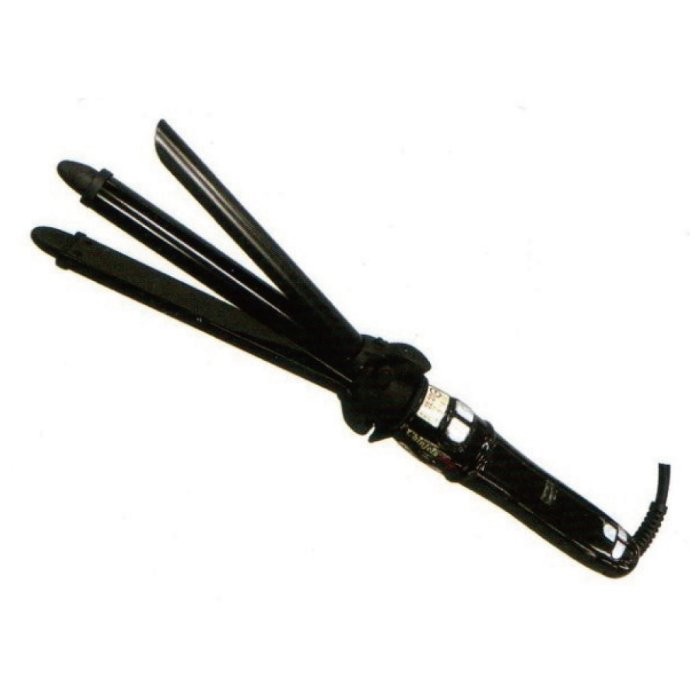 愛飛翔 金吉拉 2合1自動旋轉直/捲髮兩用棒 25mm 可溫控 離子夾 電棒捲 (38.8cm)