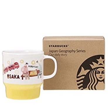 全新 日本限定 大阪 星巴克城市杯 星巴克 starbucks 马克杯 咖啡杯 2016年 日本絕版的地域系列城市馬克杯