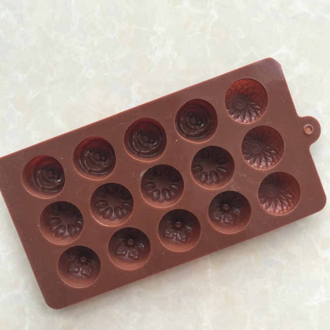 15連小花矽膠模 矽膠模具 花模 布丁模 乳酪模 巧克力模 巧克力模具 模具 蛋糕模 果凍模 烘焙工具 手工皂模 皂模