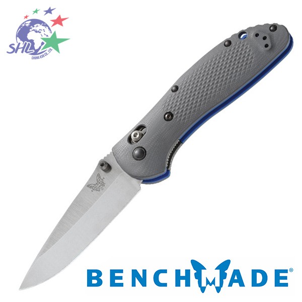 Benchmade Griptilian 灰G10柄銀刃折刀 / CPM-20V鋼 / 551-1、551S-1