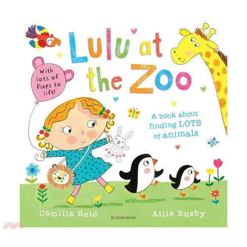 Lulu At The Zoo 可愛Lulu去動物園操作書（外文書）