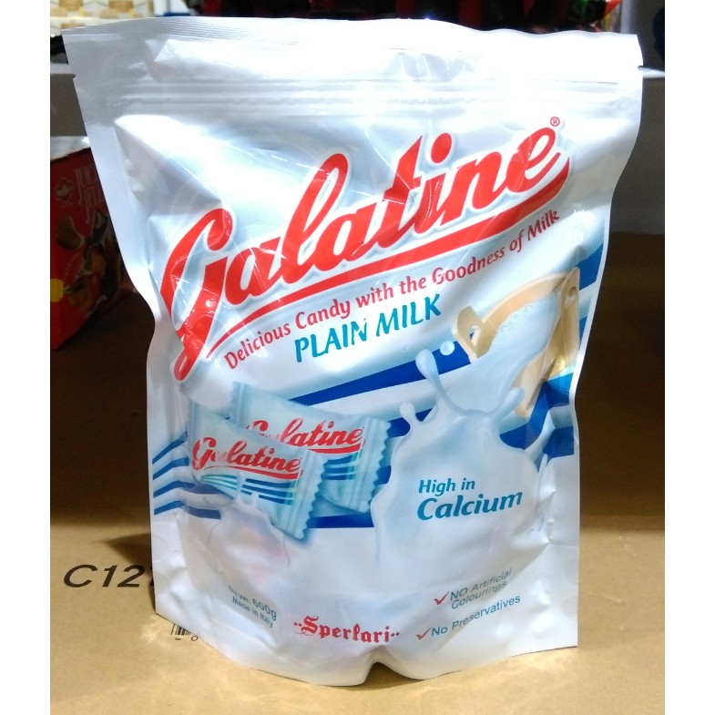Galatine佳樂錠高鈣牛奶片 600g/包