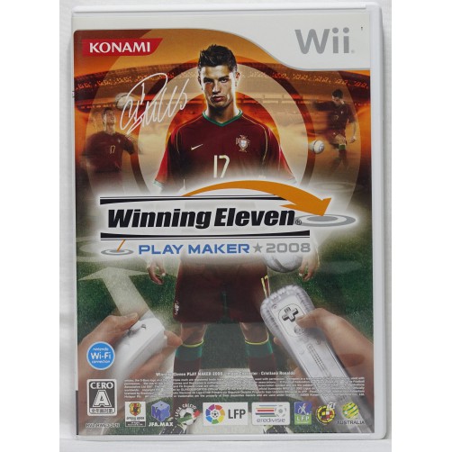 日版 Wii 世界足球競賽 2008 Winning Eleven PLAY MAKER 2008