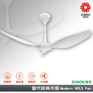 【原廠保固】SUNON 當代經典吊扇 Modern HVLS Fan 工業吊扇 節能扇 吊掛扇 涼扇 電風扇 台灣製造