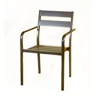 【FU30-4】 鋁合金椅-B(咖啡) A19097