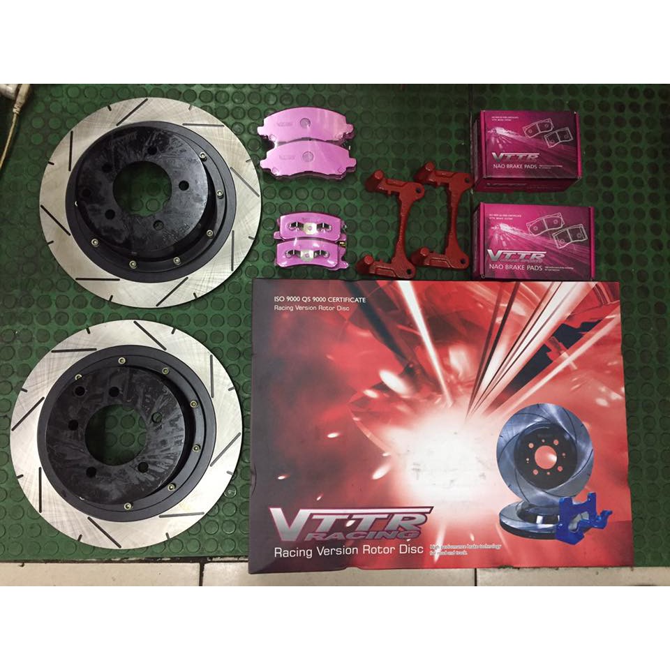 【優質輪胎】VTTR競技版 後輪330MM兩片式加大碟盤+來令片(FORTIS WISH CAMRY)三重區