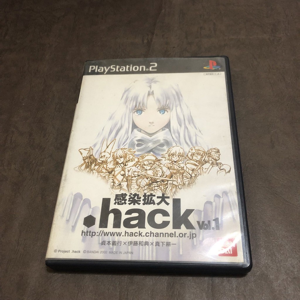 二手ps2 Hack Vol 1 感染擴大 純日版 創世紀傳說 蝦皮購物