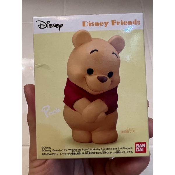 日本 全新 正版 迪士尼 小熊維尼 盒玩 公仔 萬代 Disney Friends 食玩