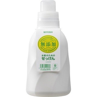 MIYOSHI 日本製 無新增植物性 洗衣精 1100ml 4537130102398
