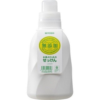 MIYOSHI 日本製 無添加植物性 洗衣精 1100ml 4537130102398