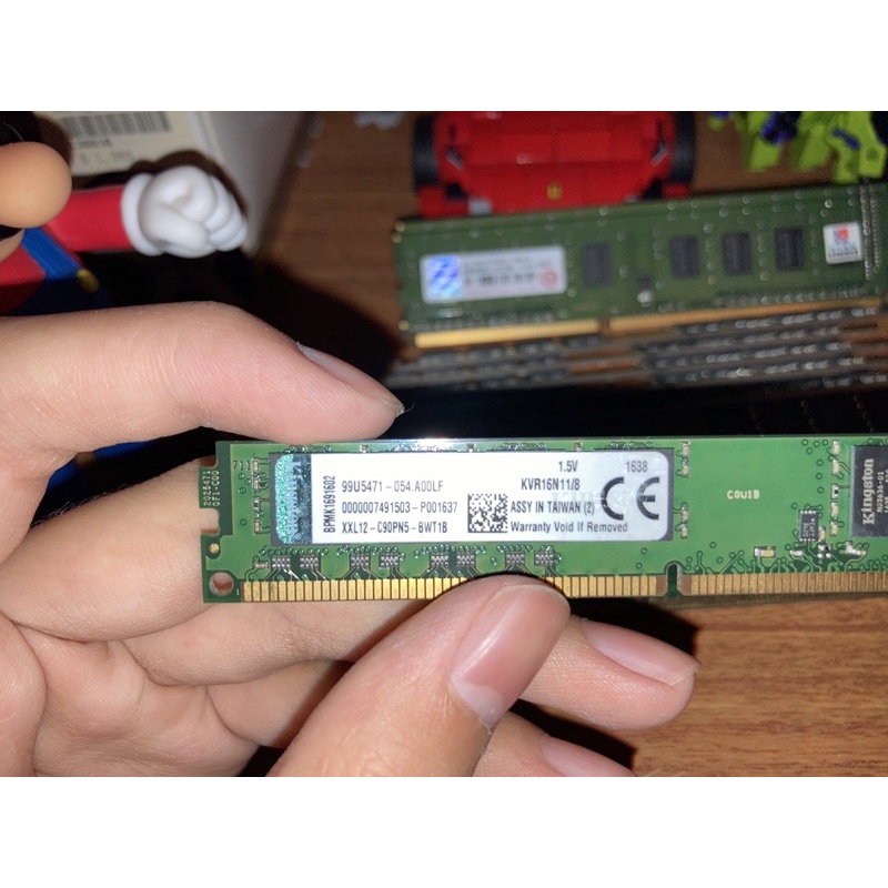 金士頓DDR3 1666 8G 二手良品