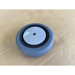 ㊣(三進車輪專業工業用輪批發零售)100x32高階TPR 手推車輪子-四鋁車孔位