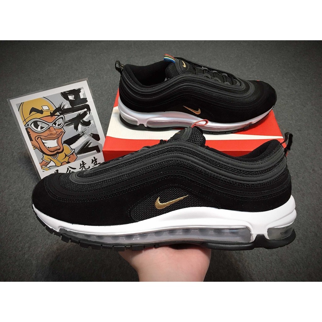 【吳公先生】 NIKE AIR MAX 97 QS 黑色 黑金 黑彈 奧運 東京 氣墊 情侶鞋 CI3708-001