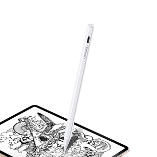 USAMS 防誤觸主動式電容筆 觸控筆 繪圖筆【升級壓力感應】iPad Air Pro Apple pencil 蘋果平