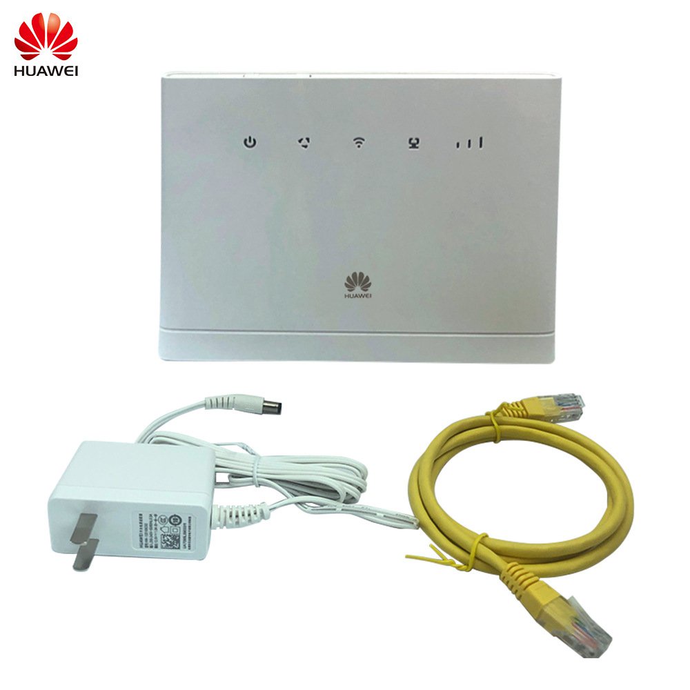 華為b315s-22 4G路由器 3g router 150mbps 適用4個網口 外接天線