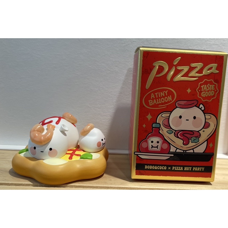 泡泡瑪特 POPMART BOBO&COCO 必勝客 比薩派對系列 盲盒 芝心比薩