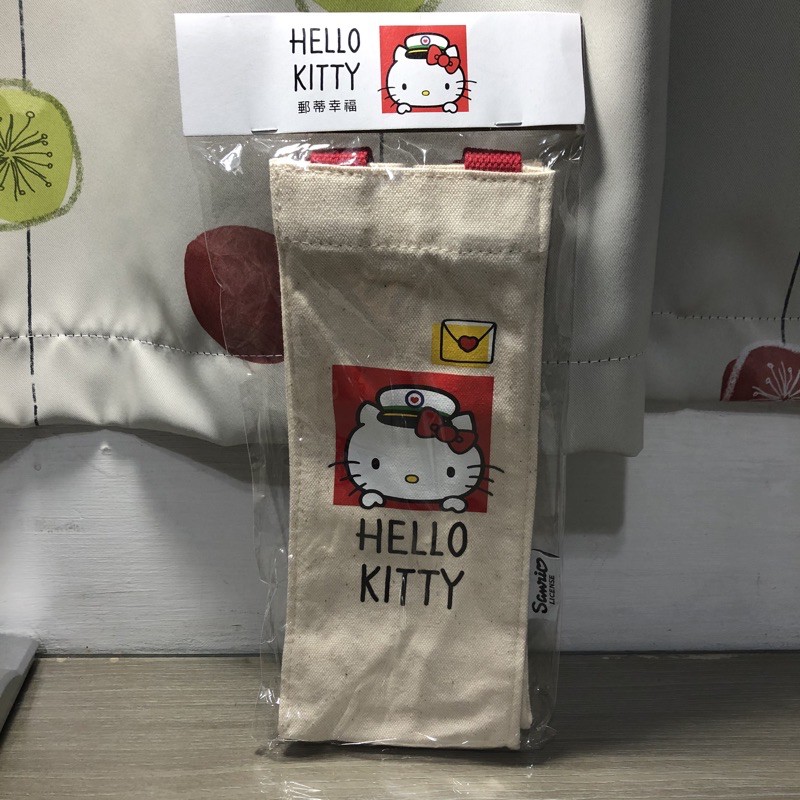 ［全新］中華郵政-Hello Kitty優郵提袋（單圖款）水壺提袋