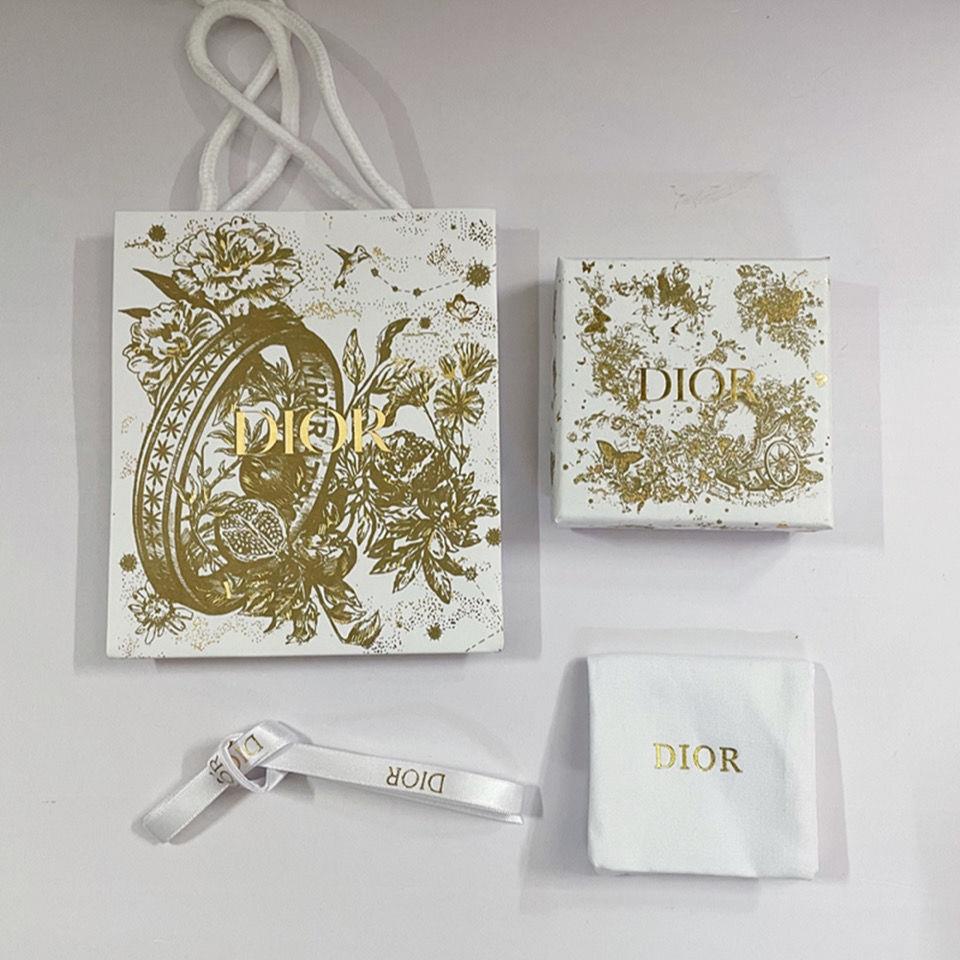 迪奧 Dior 櫃檯原裝 Dior 珠寶項鍊通用包裝盒口紅盒紙盒禮品袋