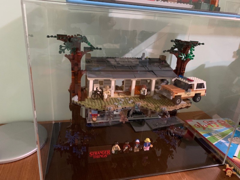 75810 LEGO 怪奇物語收藏壓克力盒,防塵盒,樂高展示盒-台中愛玩具