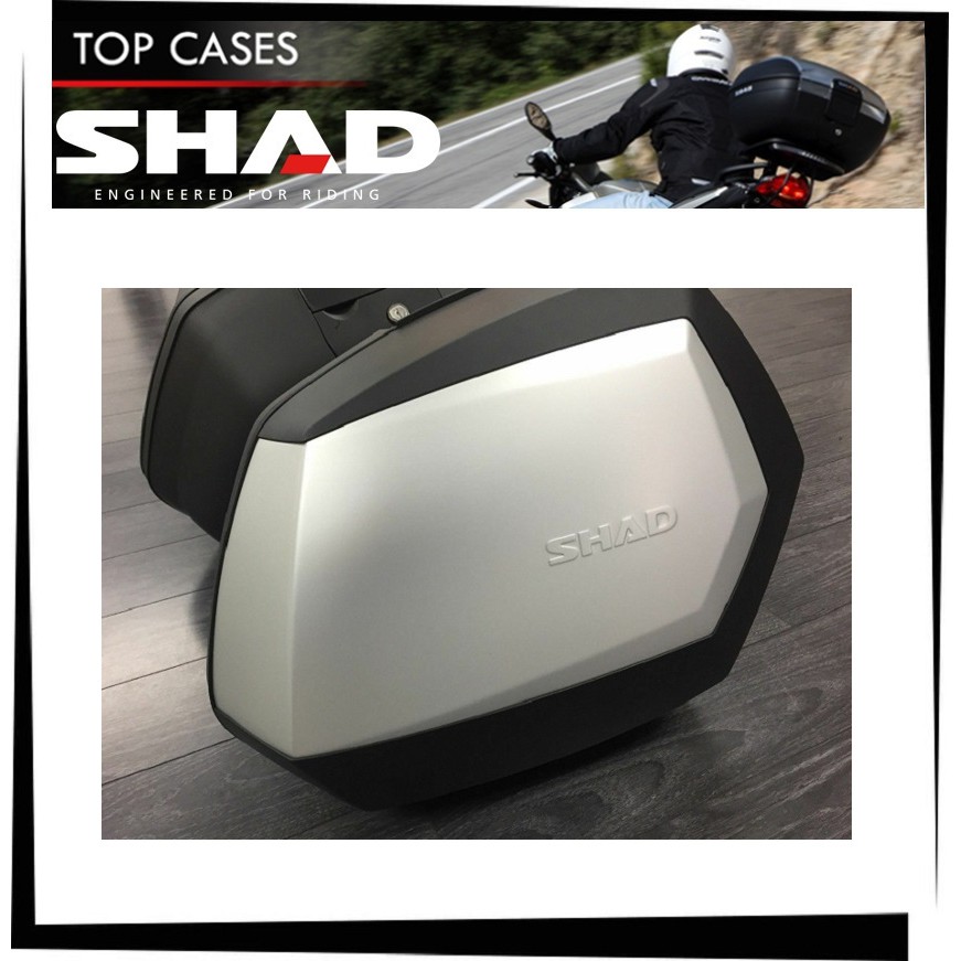【TL機車雜貨店】SHAD SH35 最新款式鋁合金側箱 (左+右)一對 邊箱 側置物箱 側行李箱