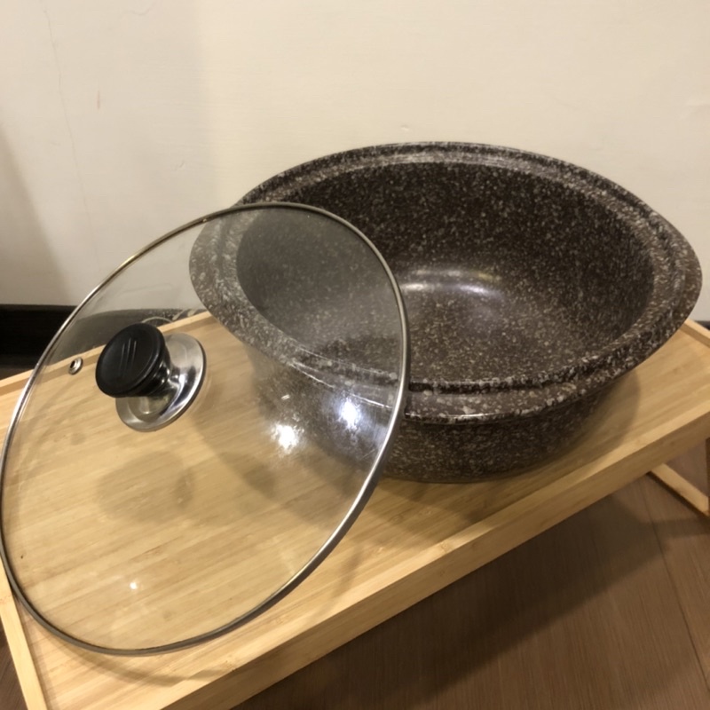 養生石頭鍋 燉煮鍋（含鍋蓋）