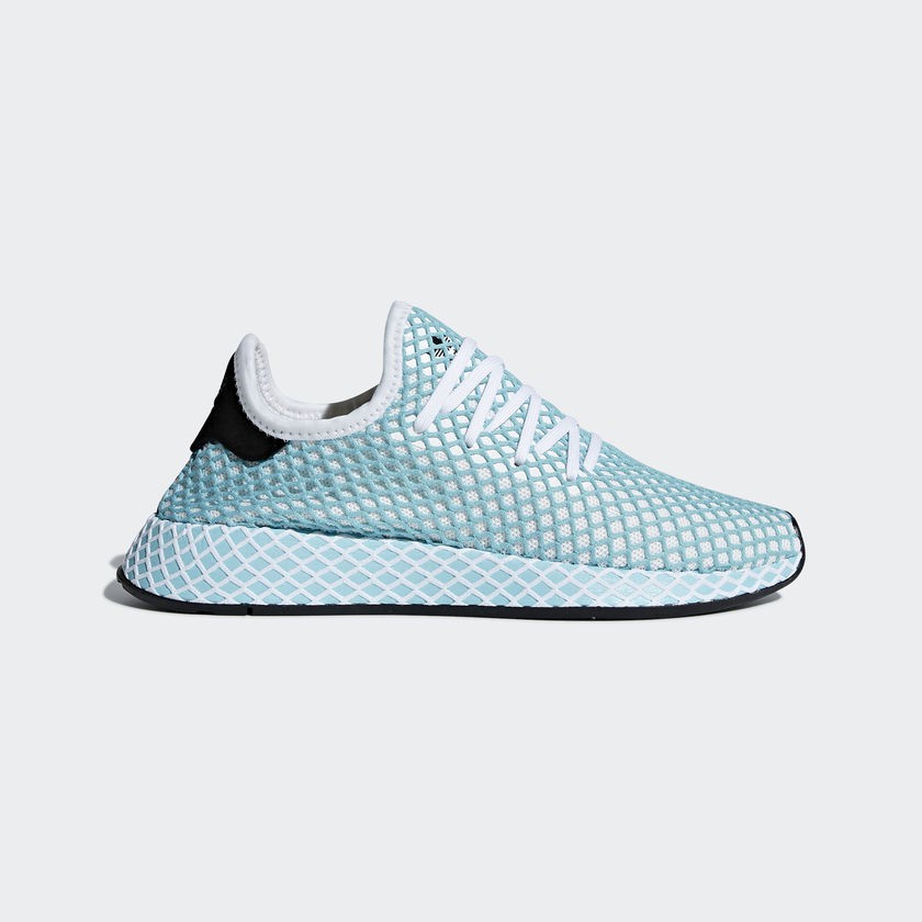 【小八】adidas Deerupt Runner W X Parley Blue 藍 CQ2908