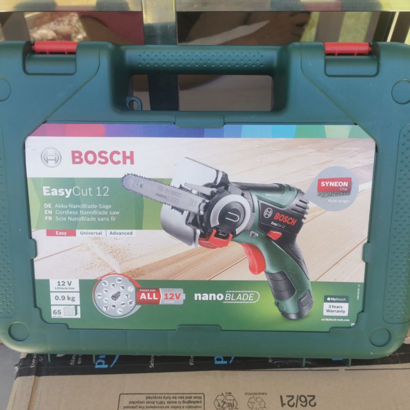 德國原裝進口BOSCH easycut 12V鏈鋸