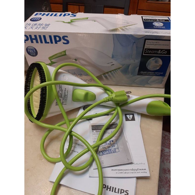 PHILIPS 手持式蒸氣掛燙機 GC310 有盒子 少用 近全新 999讓 板橋可以自取 輕巧方便 外出租屋必備