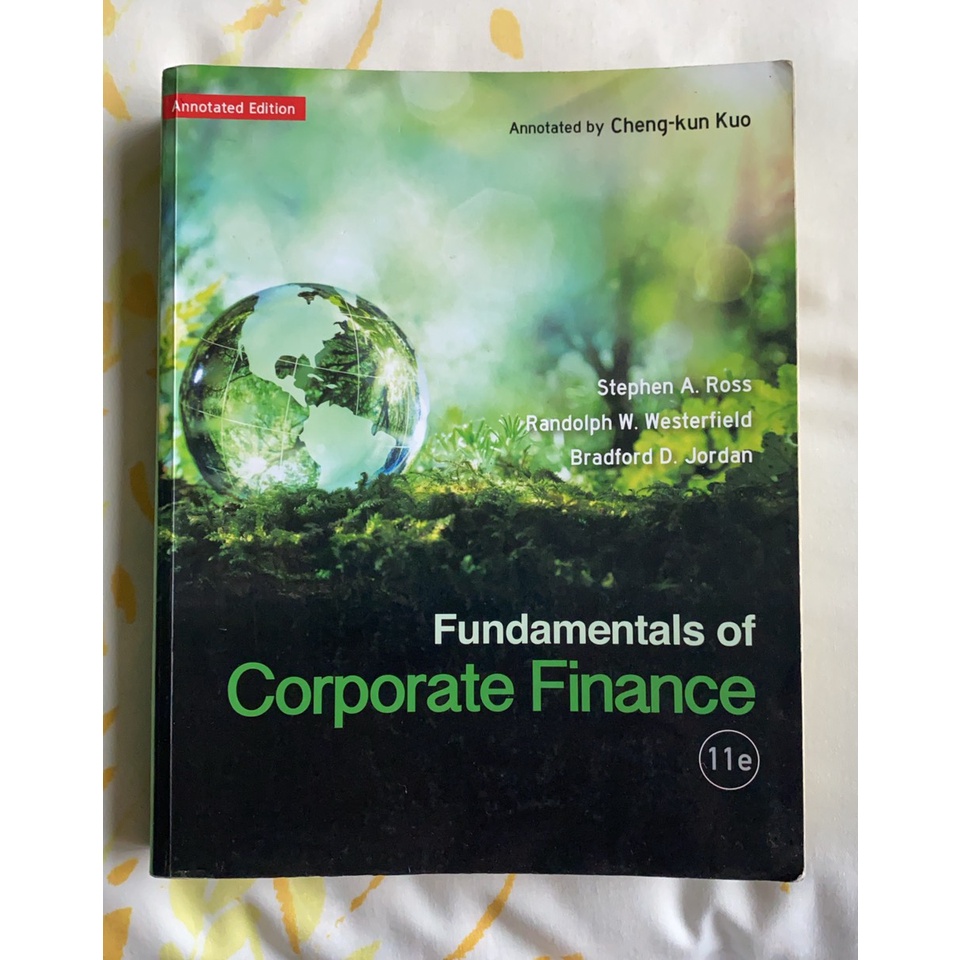 Fundamentals of Corporate Finance 11e 財務管理課本