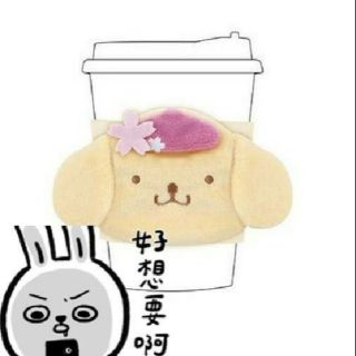 “限時特價” 全家 三麗鷗絨毛杯套-布丁狗/美樂蒂