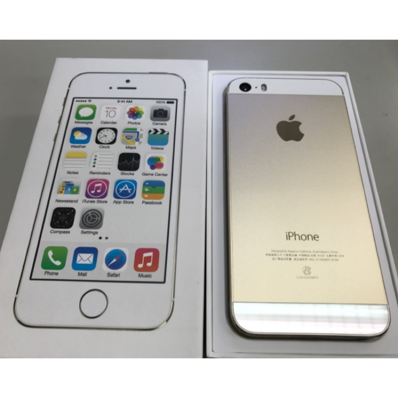 iphone 5S 16GB Gold 金色二手機