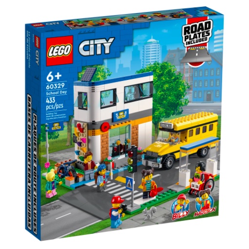 『現貨』 LEGO 60329	City-上學日  盒組     【蛋樂寶】