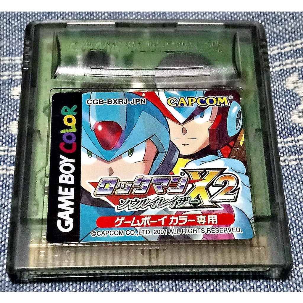 歡樂本舖 GBC GB 洛克人X2 ROCKMAN X2 Mega Man X2 任天堂 GameBoy GBA 適用
