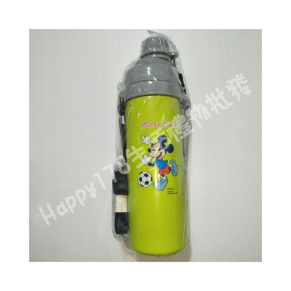 【Disney迪士尼】米奇 保溫 水壺 保溫杯 保溫瓶 (附斜揹帶)