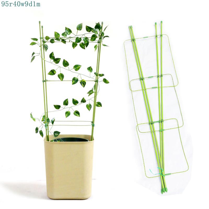 特惠 植物爬藤架花支架鐵環花支柱藤本植物支架月季支撐架園藝用品 95r40w9d1m 蝦皮購物