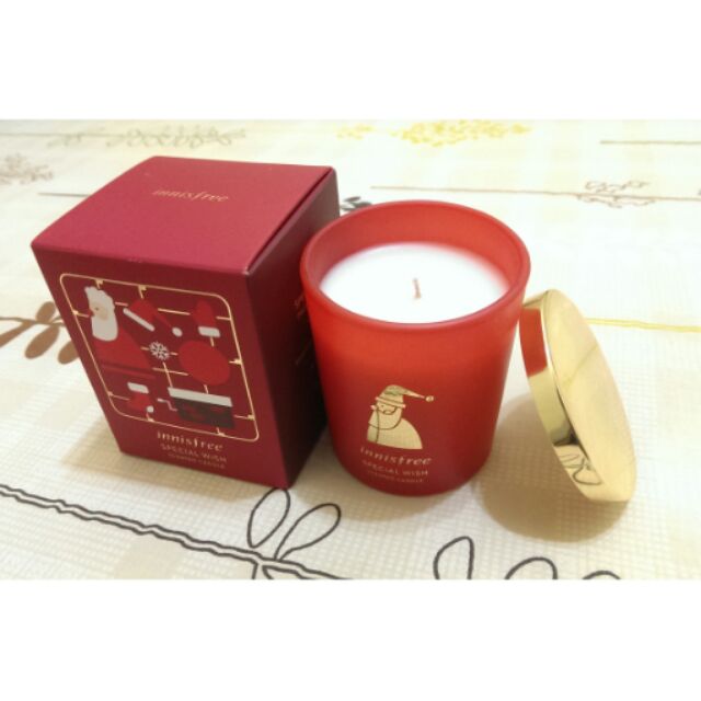 Innisfree 香芬蠟燭聖誕限定Candle(RED)